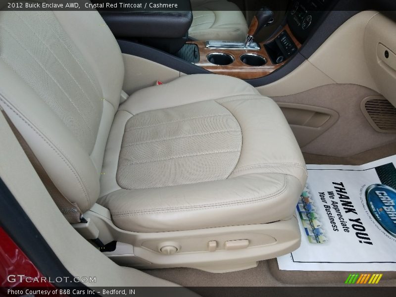 Crystal Red Tintcoat / Cashmere 2012 Buick Enclave AWD