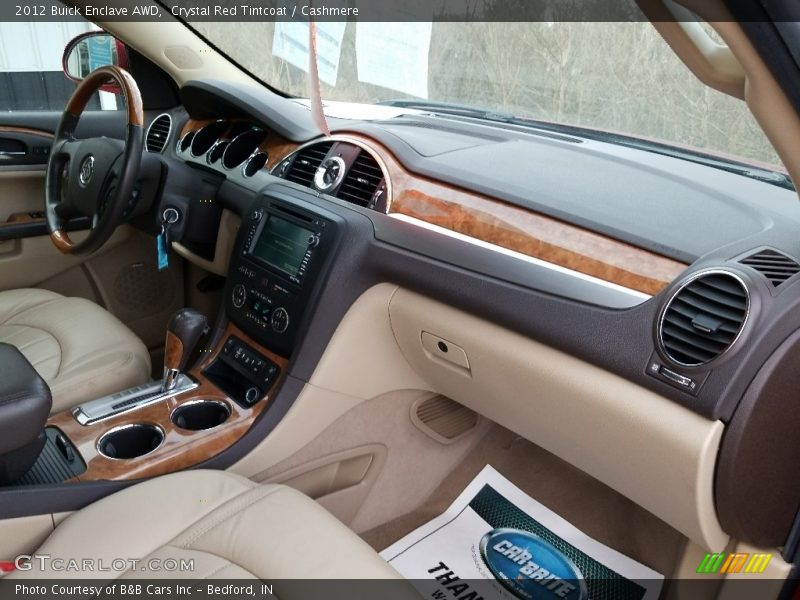 Crystal Red Tintcoat / Cashmere 2012 Buick Enclave AWD