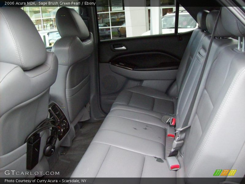 Sage Brush Green Pearl / Ebony 2006 Acura MDX