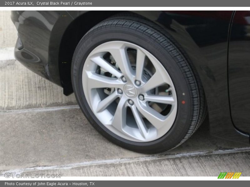 Crystal Black Pearl / Graystone 2017 Acura ILX