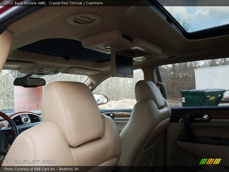 Crystal Red Tintcoat / Cashmere 2012 Buick Enclave AWD