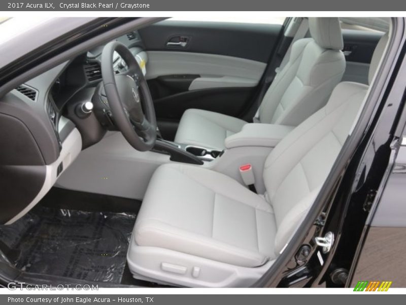 Crystal Black Pearl / Graystone 2017 Acura ILX
