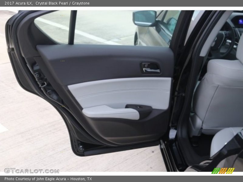 Crystal Black Pearl / Graystone 2017 Acura ILX