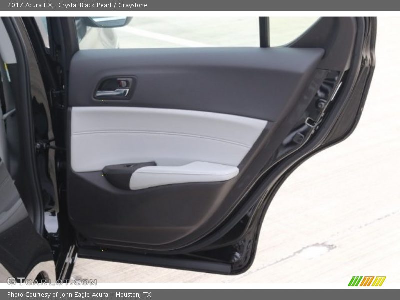 Crystal Black Pearl / Graystone 2017 Acura ILX