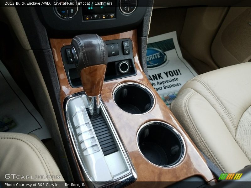 Crystal Red Tintcoat / Cashmere 2012 Buick Enclave AWD