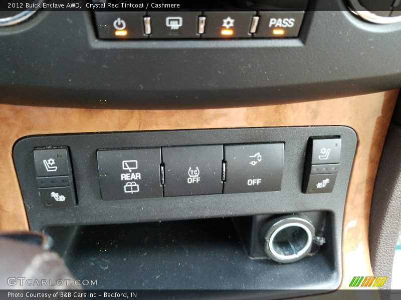 Crystal Red Tintcoat / Cashmere 2012 Buick Enclave AWD