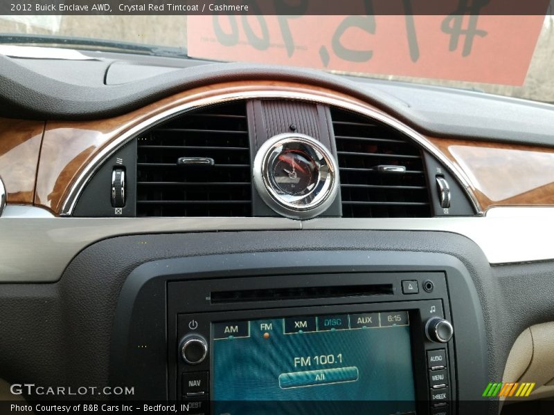 Crystal Red Tintcoat / Cashmere 2012 Buick Enclave AWD