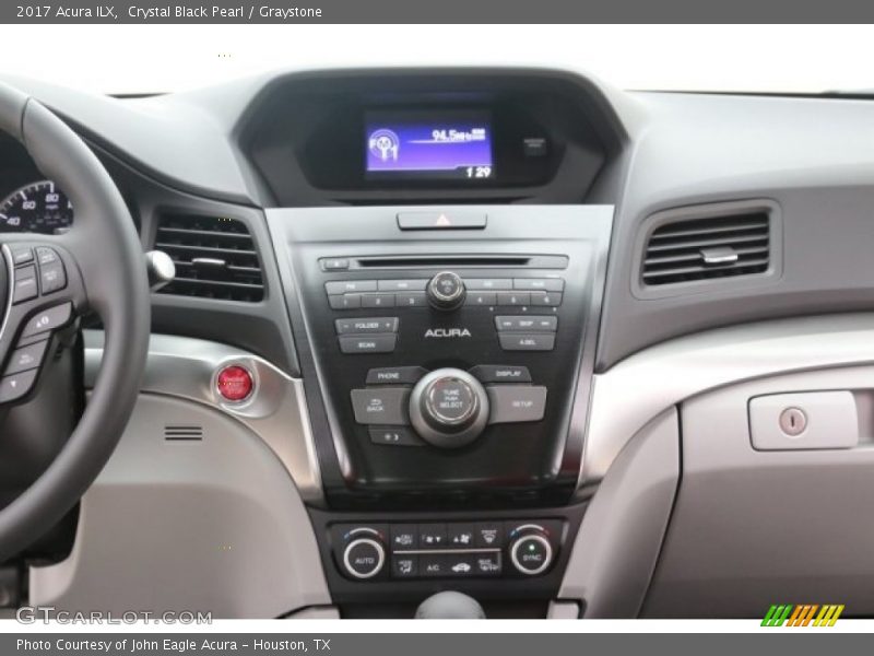 Crystal Black Pearl / Graystone 2017 Acura ILX