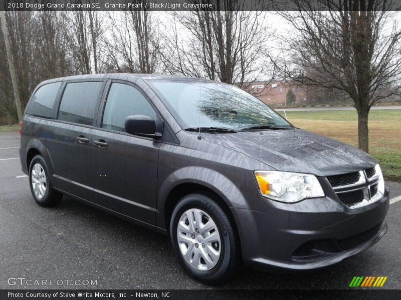 Granite Pearl / Black/Light Graystone 2018 Dodge Grand Caravan SE