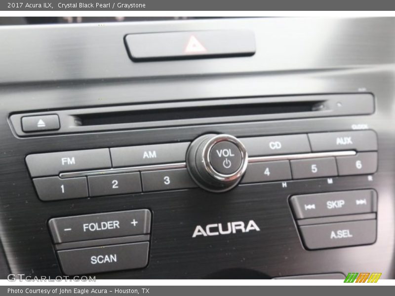 Crystal Black Pearl / Graystone 2017 Acura ILX