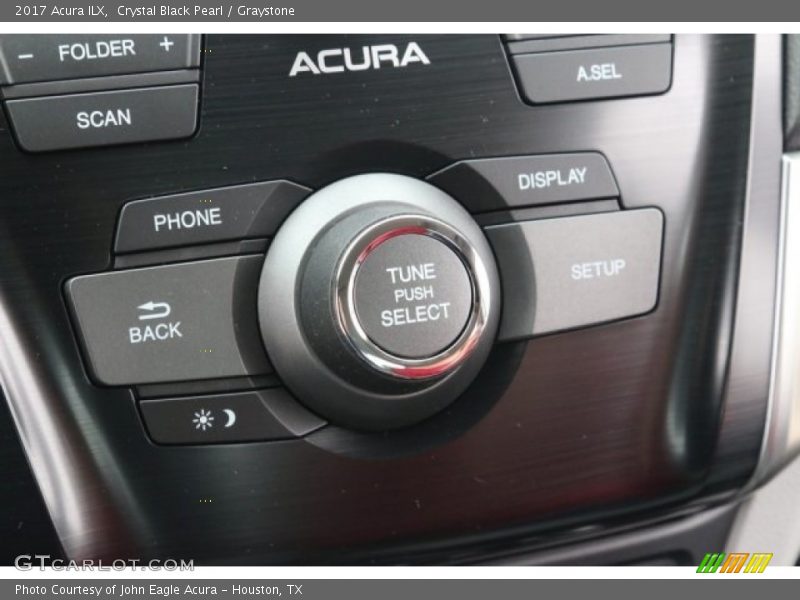 Crystal Black Pearl / Graystone 2017 Acura ILX
