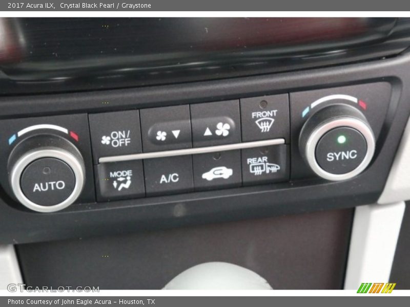 Crystal Black Pearl / Graystone 2017 Acura ILX