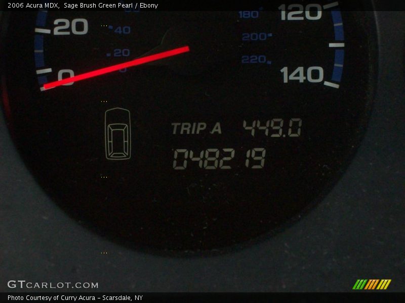 Sage Brush Green Pearl / Ebony 2006 Acura MDX