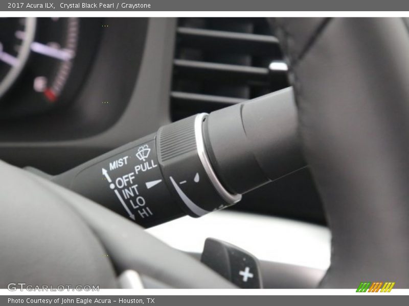 Crystal Black Pearl / Graystone 2017 Acura ILX