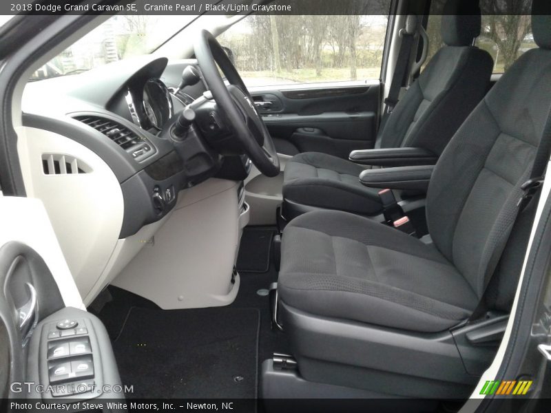 Granite Pearl / Black/Light Graystone 2018 Dodge Grand Caravan SE