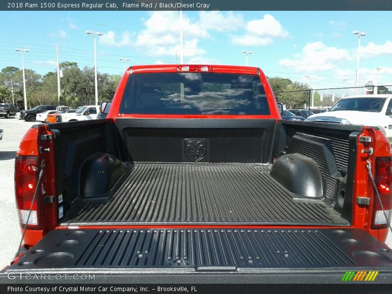 Flame Red / Black/Diesel Gray 2018 Ram 1500 Express Regular Cab