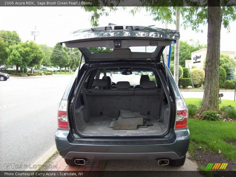 Sage Brush Green Pearl / Ebony 2006 Acura MDX