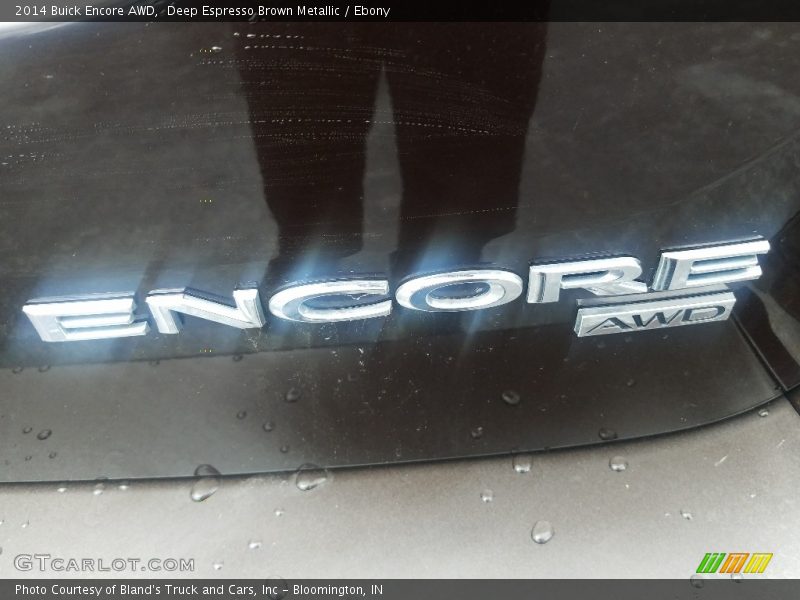 Deep Espresso Brown Metallic / Ebony 2014 Buick Encore AWD