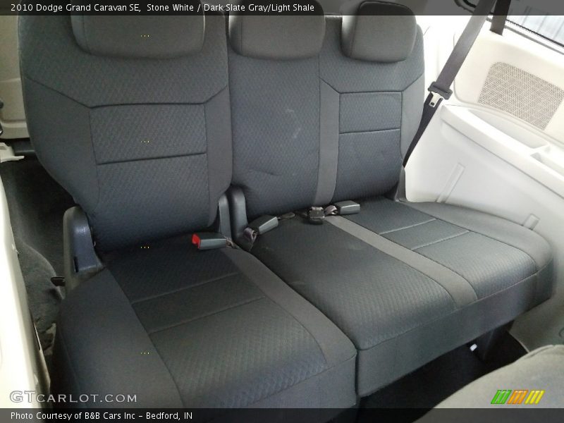 Stone White / Dark Slate Gray/Light Shale 2010 Dodge Grand Caravan SE
