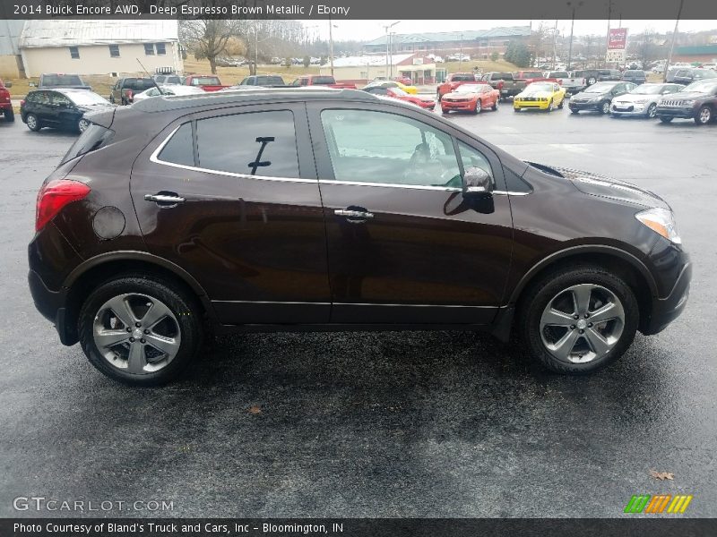 Deep Espresso Brown Metallic / Ebony 2014 Buick Encore AWD