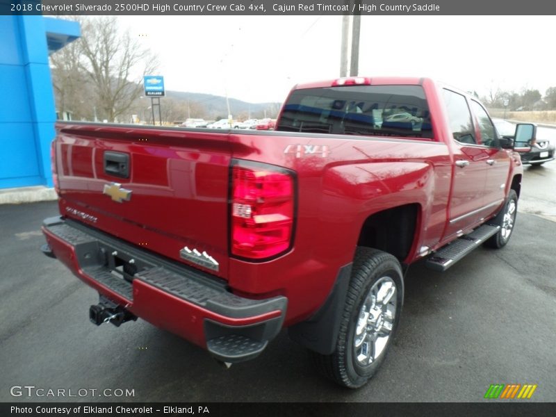 Cajun Red Tintcoat / High Country Saddle 2018 Chevrolet Silverado 2500HD High Country Crew Cab 4x4