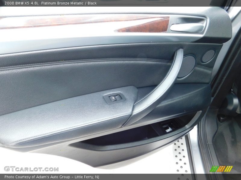 Platinum Bronze Metallic / Black 2008 BMW X5 4.8i