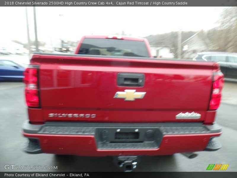 Cajun Red Tintcoat / High Country Saddle 2018 Chevrolet Silverado 2500HD High Country Crew Cab 4x4
