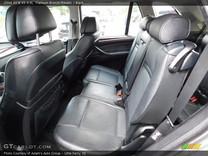Platinum Bronze Metallic / Black 2008 BMW X5 4.8i