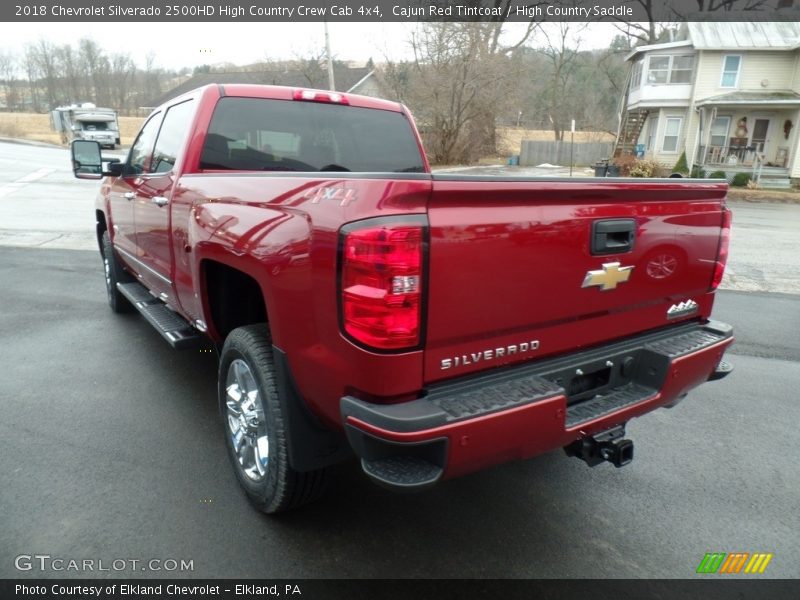 Cajun Red Tintcoat / High Country Saddle 2018 Chevrolet Silverado 2500HD High Country Crew Cab 4x4