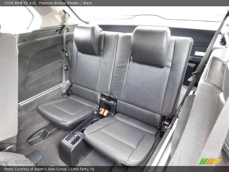 Platinum Bronze Metallic / Black 2008 BMW X5 4.8i