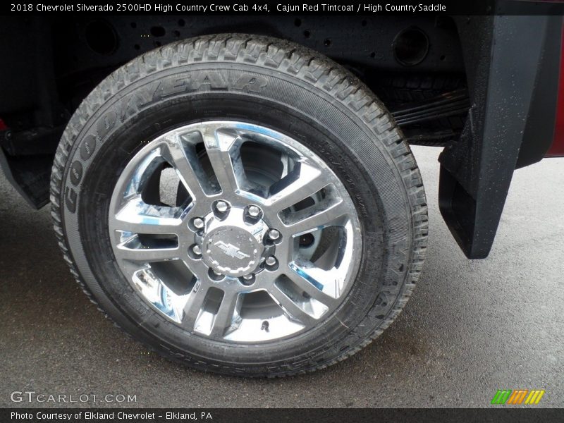 Cajun Red Tintcoat / High Country Saddle 2018 Chevrolet Silverado 2500HD High Country Crew Cab 4x4
