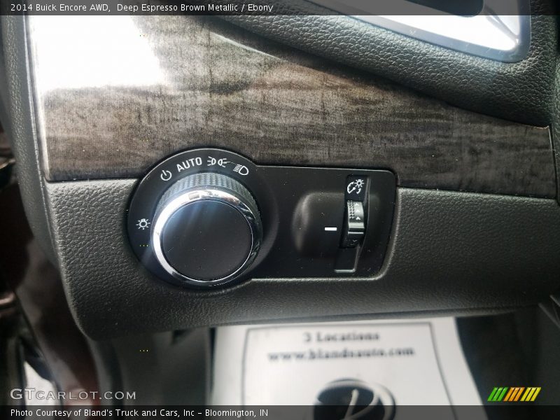 Deep Espresso Brown Metallic / Ebony 2014 Buick Encore AWD