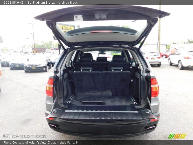 Platinum Bronze Metallic / Black 2008 BMW X5 4.8i