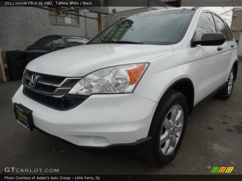 Taffeta White / Black 2011 Honda CR-V SE 4WD