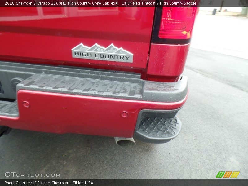 Cajun Red Tintcoat / High Country Saddle 2018 Chevrolet Silverado 2500HD High Country Crew Cab 4x4