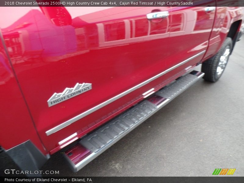 Cajun Red Tintcoat / High Country Saddle 2018 Chevrolet Silverado 2500HD High Country Crew Cab 4x4