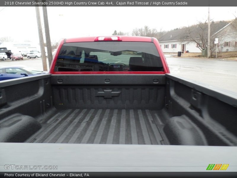 Cajun Red Tintcoat / High Country Saddle 2018 Chevrolet Silverado 2500HD High Country Crew Cab 4x4