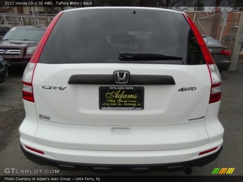 Taffeta White / Black 2011 Honda CR-V SE 4WD