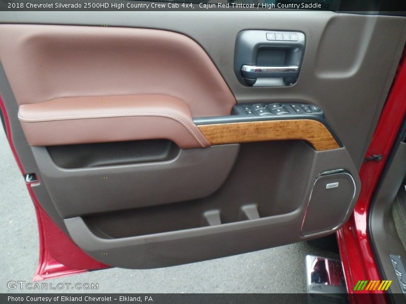 Cajun Red Tintcoat / High Country Saddle 2018 Chevrolet Silverado 2500HD High Country Crew Cab 4x4