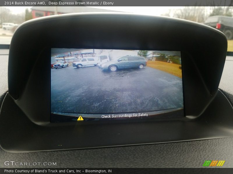 Deep Espresso Brown Metallic / Ebony 2014 Buick Encore AWD