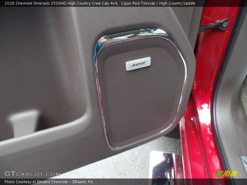 Cajun Red Tintcoat / High Country Saddle 2018 Chevrolet Silverado 2500HD High Country Crew Cab 4x4