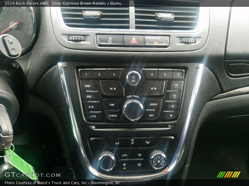 Deep Espresso Brown Metallic / Ebony 2014 Buick Encore AWD