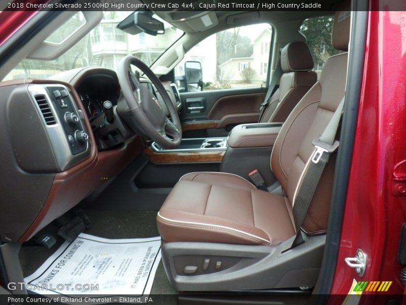 Cajun Red Tintcoat / High Country Saddle 2018 Chevrolet Silverado 2500HD High Country Crew Cab 4x4