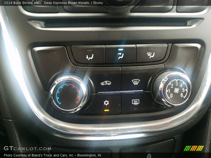 Deep Espresso Brown Metallic / Ebony 2014 Buick Encore AWD