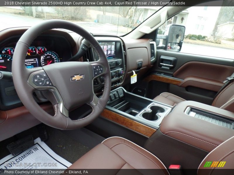 Cajun Red Tintcoat / High Country Saddle 2018 Chevrolet Silverado 2500HD High Country Crew Cab 4x4