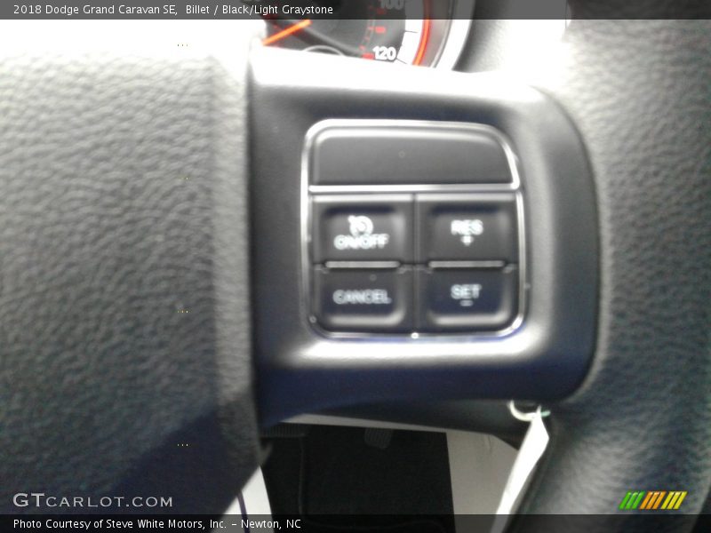 Billet / Black/Light Graystone 2018 Dodge Grand Caravan SE
