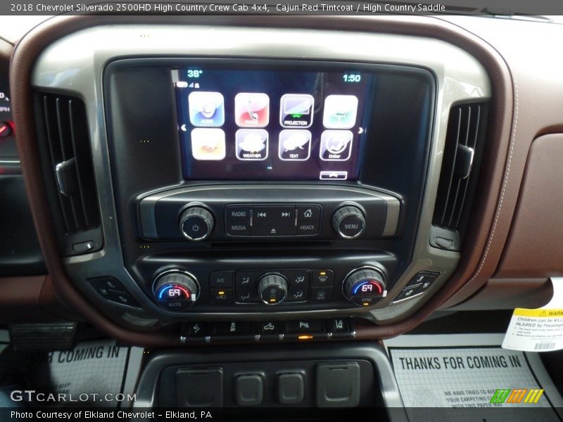 Cajun Red Tintcoat / High Country Saddle 2018 Chevrolet Silverado 2500HD High Country Crew Cab 4x4