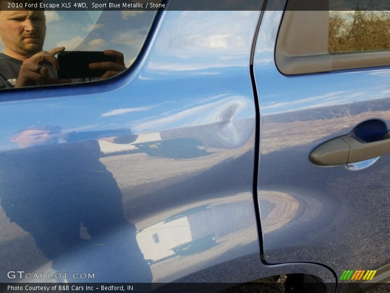 Sport Blue Metallic / Stone 2010 Ford Escape XLS 4WD