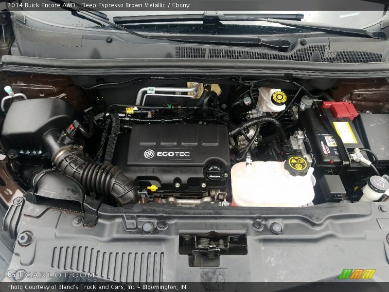 Deep Espresso Brown Metallic / Ebony 2014 Buick Encore AWD