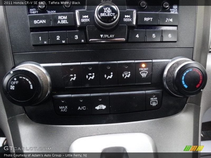 Taffeta White / Black 2011 Honda CR-V SE 4WD